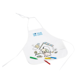 Kid's colouring apron with pre- motif, Colorchef main view