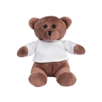 Teddy plush toy with T-shirt,  Mister Oso white colour first view