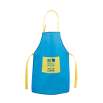 Children's apron non-woven fabric, front pocket main view