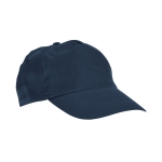 Kid's cap with ventilation and Velcro fastener, Kidscolor blue colour