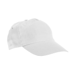 Kid's cap with ventilation and Velcro fastener, Kidscolor white colour