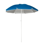 Parasol, 210T with silver interior for the tourism industry blue colour