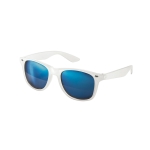 Polycarbonate sunglasses, UV400 protection light blue colour