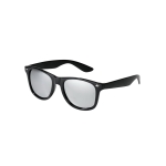 Sunglasses with mirrored lenses, UV400 protection black colour