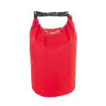 Waterproof boat tour bag with 3.5L capacity red colour