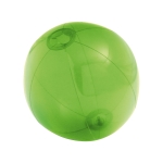 Transparent beach ball light-green colour