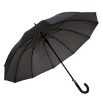 Automatic umbrella with 12 spokes and handle, Ø 110 black colour