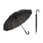 Automatic umbrella with 12 spokes and handle, Ø 110 various colours