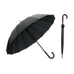 Umbrella with 16 ribs wooden handle, Ø 111, Gentlemen various colours