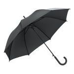 Automatic umbrella with rubber coated handle, Ø 104 black colour