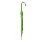 Automatic umbrella with rubber coated handle, Ø 104 light-green colour first view