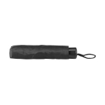 Foldable manual pocket umbrella, Ø 96, Cloudburst black colour first view