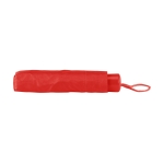 Foldable manual pocket umbrella, Ø 96, Cloudburst red colour first view