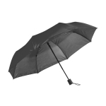 Foldable automatic umbrella with cover, Ø 98, Downtown black colour