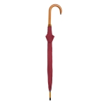 Automatic umbrella with wooden handle, Ø 104, Essence burgundy colour first view