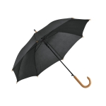 Automatic umbrella with wooden handle, Ø 104, Essence black colour