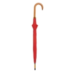 Automatic umbrella with wooden handle, Ø 104, Essence red colour first view