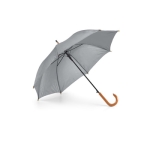 Automatic umbrella with wooden handle, Ø 104, Essence grey colour