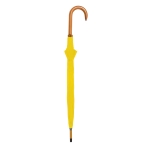 Automatic umbrella with wooden handle, Ø 104, Essence yellow colour first view