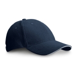 Cotton cap with metal buckle, Cottonclub blue colour