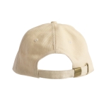 Cotton cap with metal buckle, Cottonclub beige colour second view