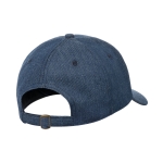 Denim peaked cap with vents, Jeans blue colour second view