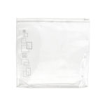 Toiletry bag made of transparent PVC, Globetrotter white colour first view