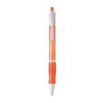 Pen in many colours with blue ink, Economy orange colour first view