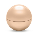 Ball-shaped lip balm in box, SPF 15 UV champagne colour second view