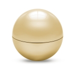 Ball-shaped lip balm in box, SPF 15 UV gold colour second view