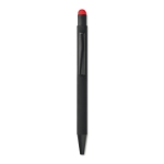 Corporate pen with push button red colour