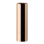 Lip balm stick in metallic container, SPF 15 UV champagne colour second view