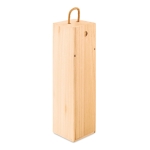 Wooden wine bottle box for gifting and Christmas promotions wood colour