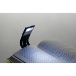 Flexible reading light in black and white black colour fourth view