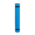 Yoga mat and bag in pink or blue for yoga studios blue colour