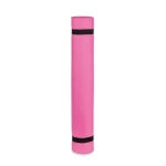 Yoga mat and bag in pink or blue for yoga studios pink colour