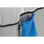 Hammock, strong nylon material with mosquito net, up to 200 kg royal blue colour fifth view