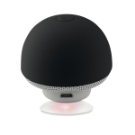 Bluetooth speaker in a mushroom shape with suction cup black colour second view