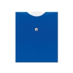 Parking disc for cars for advertising blue colour second view