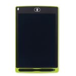 Flat LCD writing board with stylus for creativity, 8.5'' lime colour second view