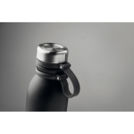 Drip-proof thermos bottle with elegant design, 600 ml black colour second view