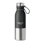 Drip-proof thermos bottle with elegant design, 600 ml black colour second main view