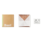 Basil seed packet for promotions beige colour third view