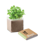 Basil seed packet for promotions view with print area