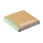 Parsley seed bags, for sustainable corporate promotions beige colour fourth view