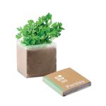 Parsley seed bags, for sustainable corporate promotions view with print area