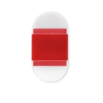 Eraser with sharpener fot office use red colour second view