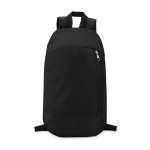 Backpack for hiking made of polyester black colour