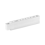 Flexible, folding, 1 meter ruler, for promotions white colour