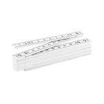 Flexible, folding, 1 meter ruler, for promotions white colour second view